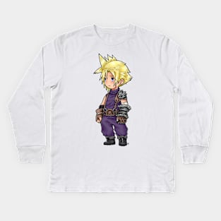 FF3 Styled Cloud Kids Long Sleeve T-Shirt